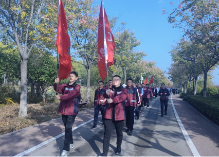 【疾控动态】济宁市第十四届全民健身运动会健步走暨2024年“体重管理年”活动成功举办(图2)
